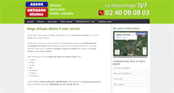Desktop Screenshot of abage-artisans-reunis.com